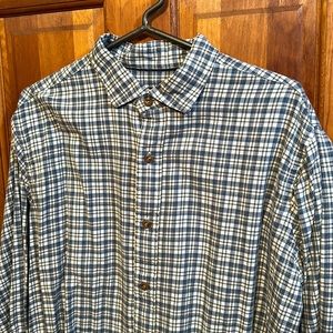 Orvis Gabardine Lightweight Long Sleeve Shirt - Size L